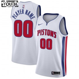 Dres Detroit Pistons Prilagođeni 2020-21 Nike Association Edition Swingman - Dječji